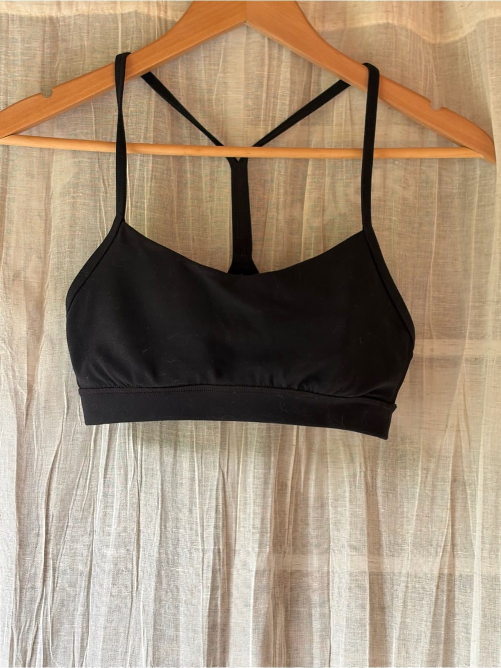 lululemon athletica Black Strappy Sports Bra